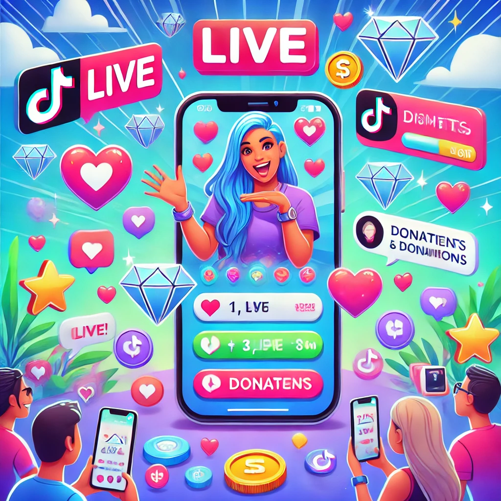 2. TikTok LIVE Gifts and Diamonds