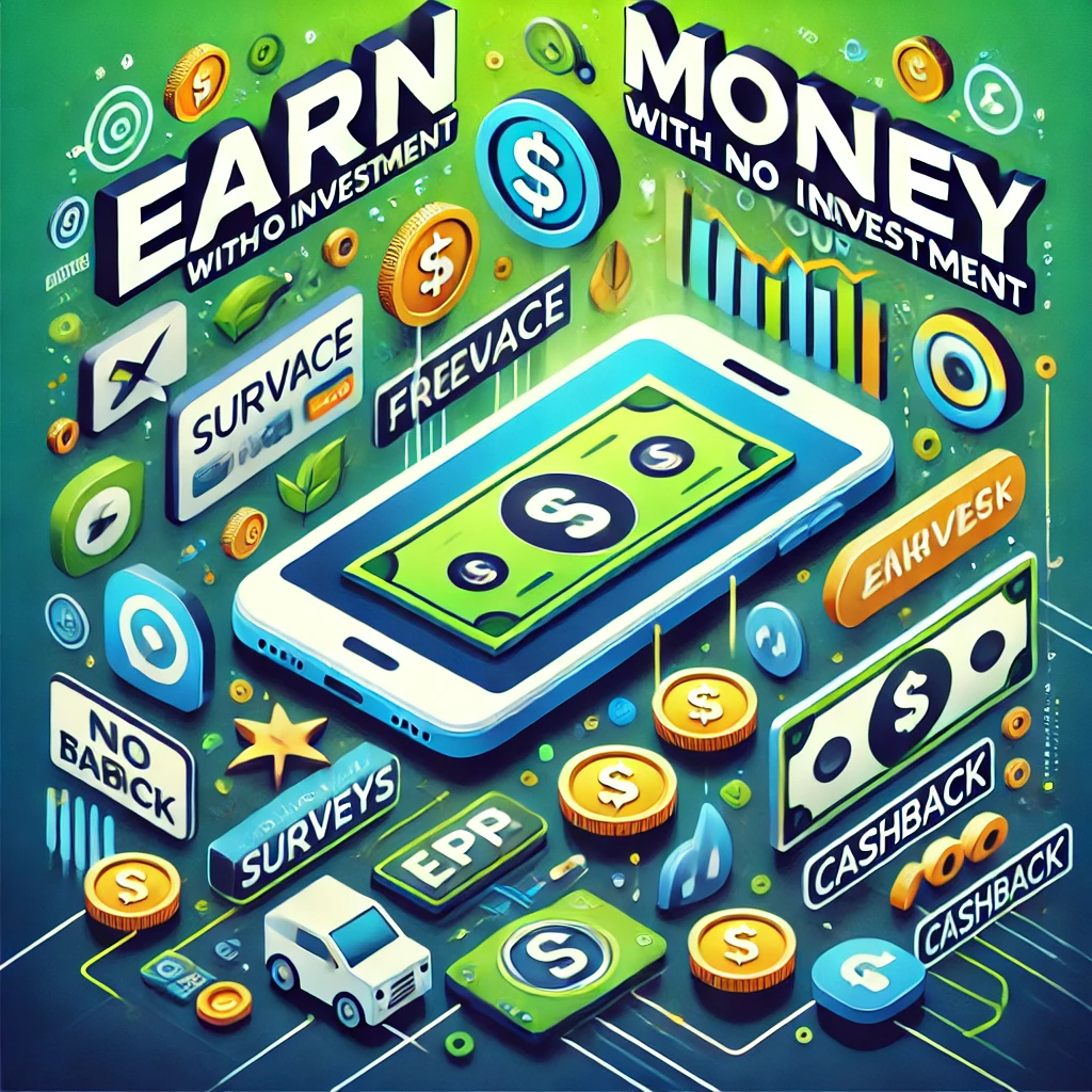 Earn Money with No Investment Using Your Phone