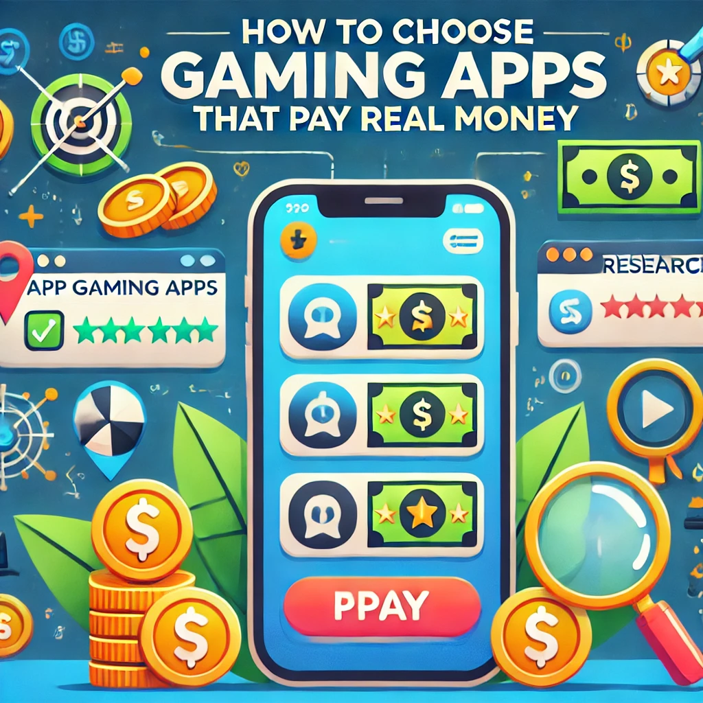 How to Choose Gaming Apps That Pay Real Money