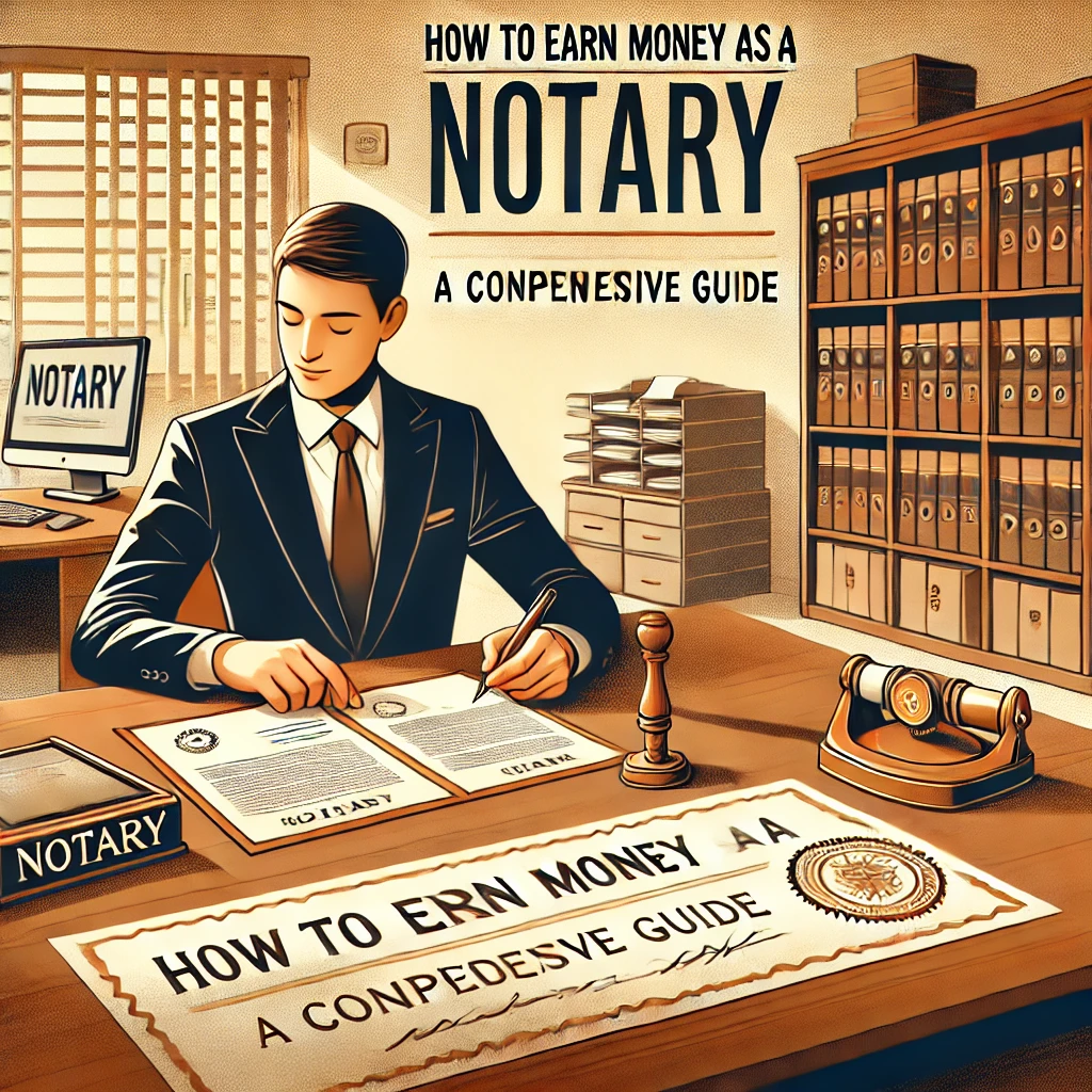 How to Earn Money as a Notary: A Comprehensive Guide