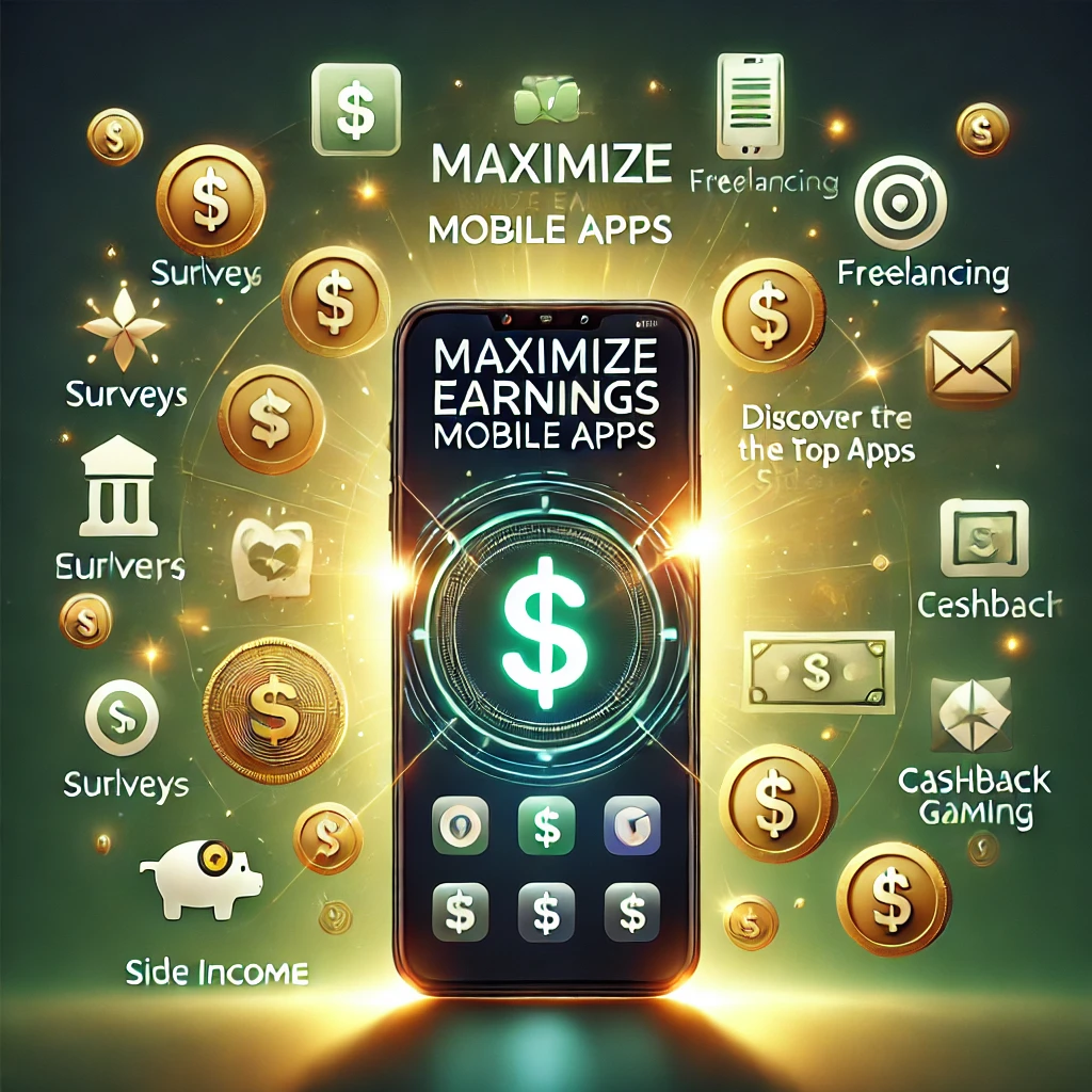 Maximize Earnings Mobile Apps: Discover the Top Apps for Side Income