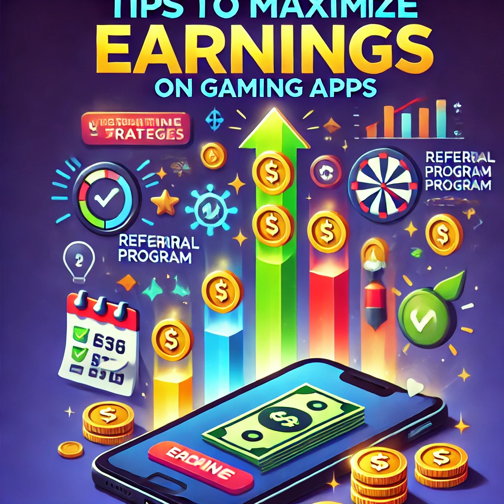 Tips to Maximize Earnings on Gaming Apps