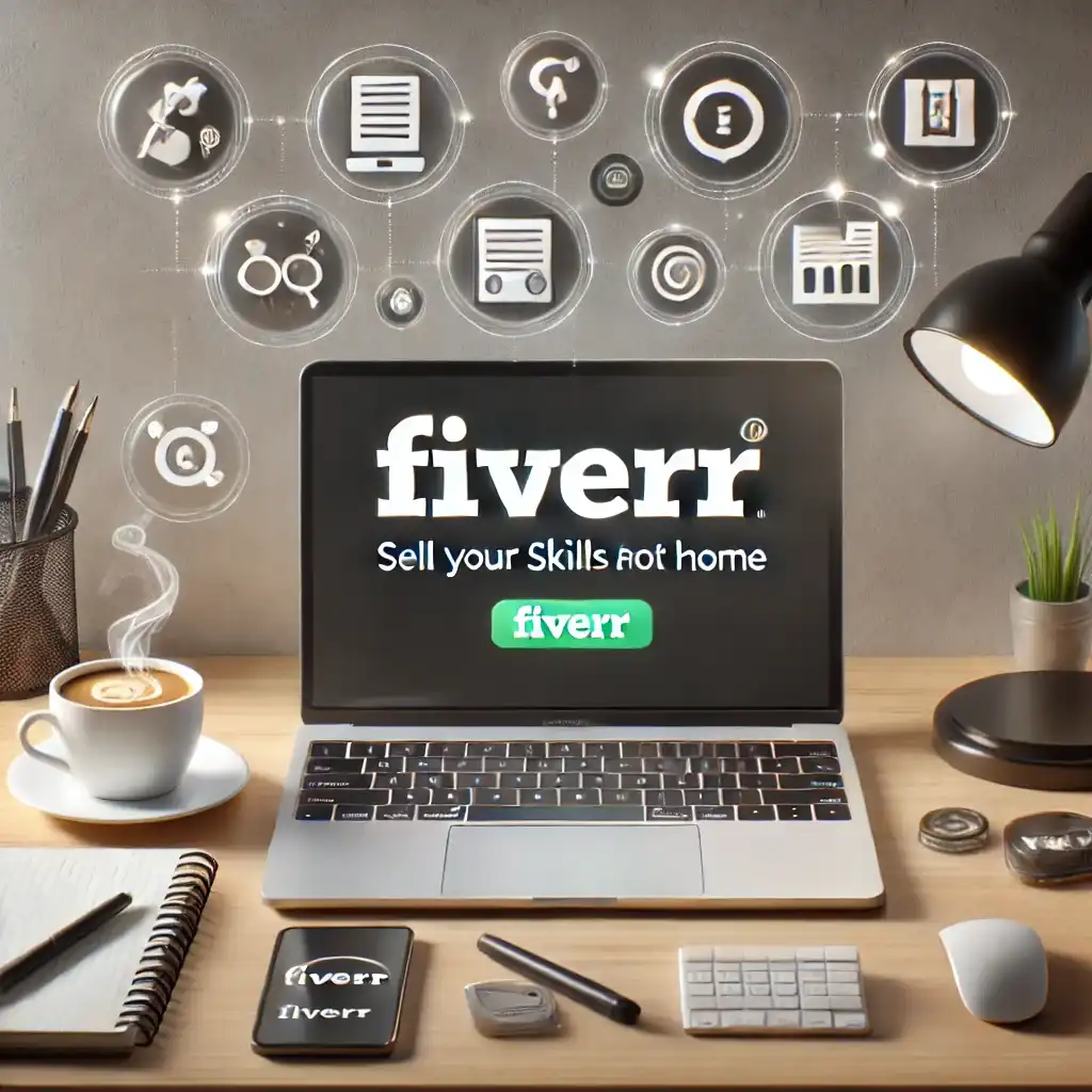 2. Fiverr – Sell Your Skills from Home