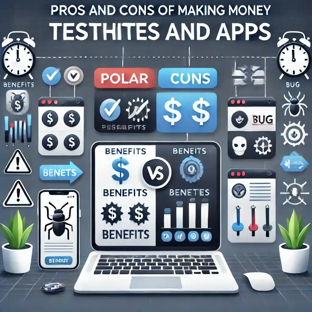 8. Pros and Cons of Making Money Testing Websites and Apps