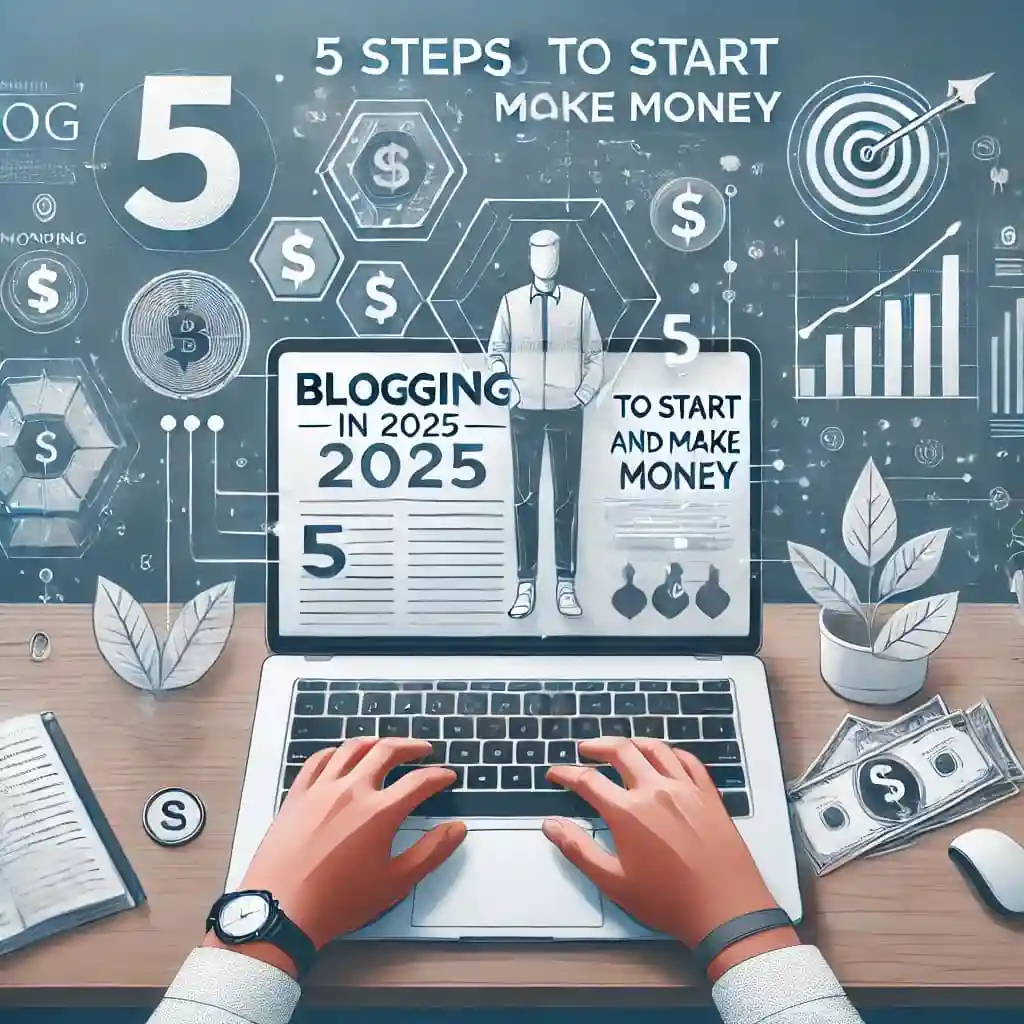 Blogging: 5 Steps to Start and Make Money in 2025